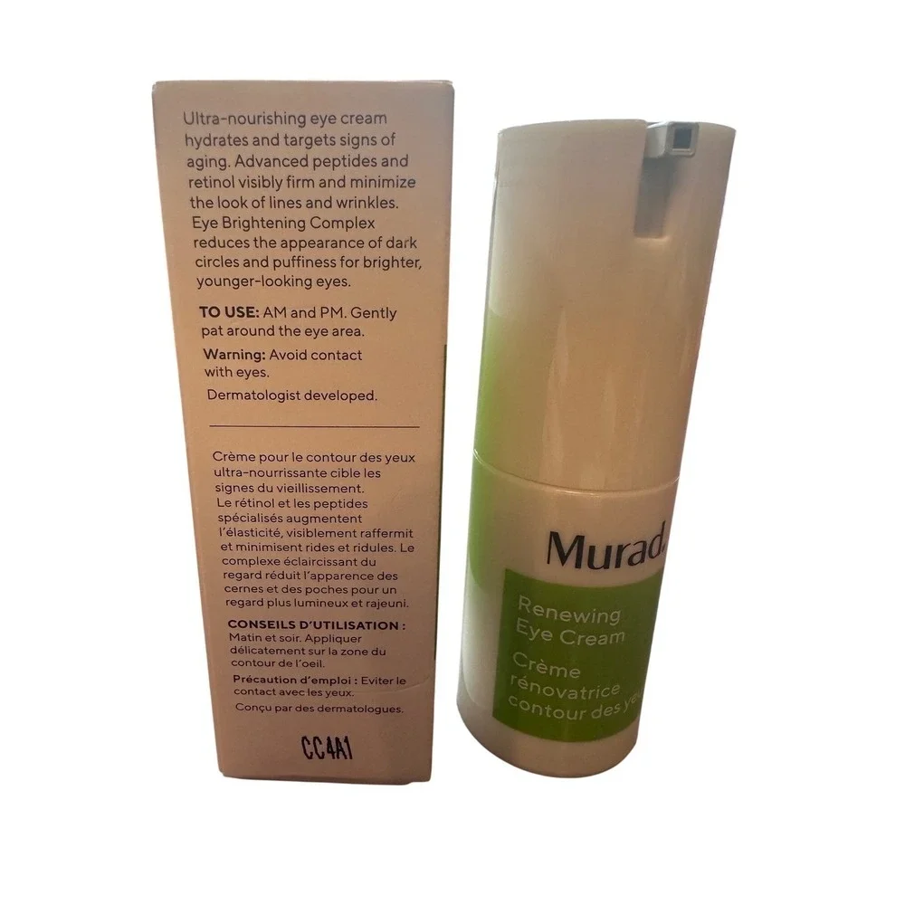 NEW Murad Resurgence Renewing Eye Cream 0.5 fl oz Moisturize Dark Circle‎